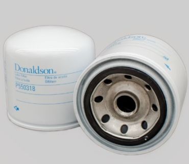 P550318 Filtro de lubricante, flujo pleno enroscable